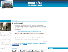 Tablet Screenshot of montreal.blogs.lindependant.com