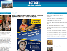 Tablet Screenshot of estagel.blogs.lindependant.com