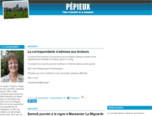 Tablet Screenshot of pepieux.blogs.lindependant.com