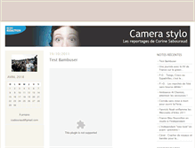 Tablet Screenshot of camerastylo.blogs.lindependant.com