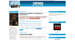 Desktop Screenshot of capendu.blogs.lindependant.com