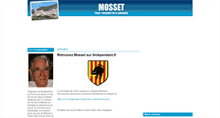 Desktop Screenshot of mosset.blogs.lindependant.com