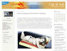 Tablet Screenshot of capalsud.blogs.lindependant.com