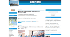 Desktop Screenshot of gruissan.blogs.lindependant.com
