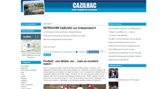 Desktop Screenshot of cazilhac.blogs.lindependant.com